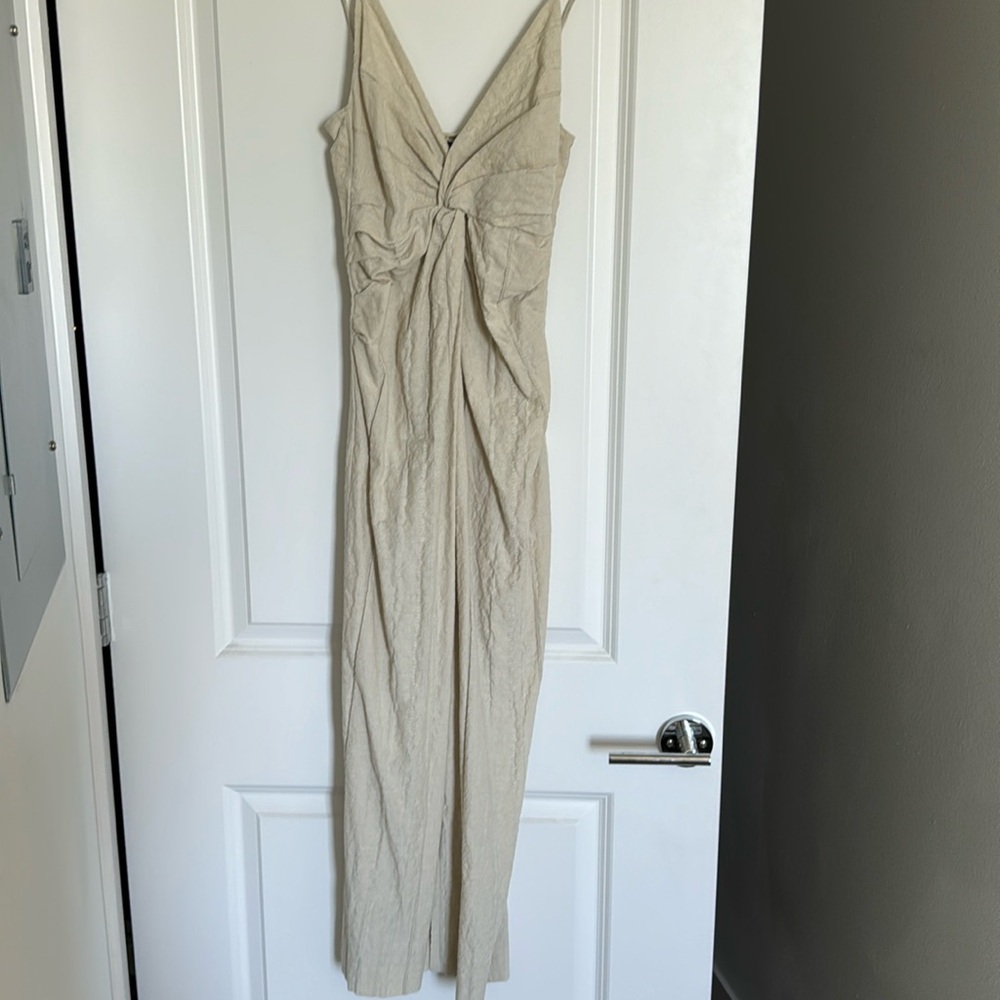 Zara Linen midi dress